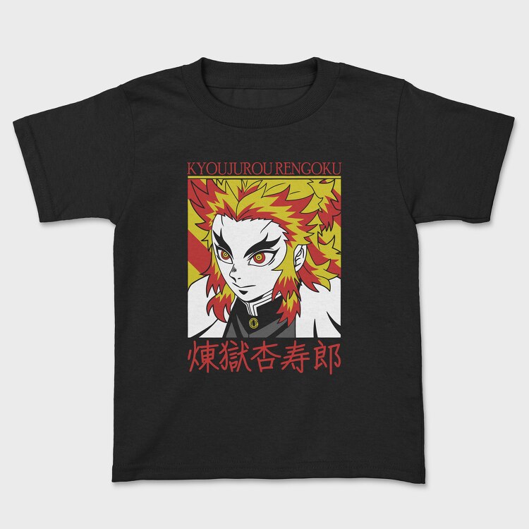 Tricou Copii, Kyojuro Rengoku