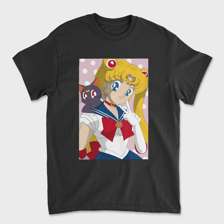 Tricou Barbati (Unisex), Sailor Moon 3