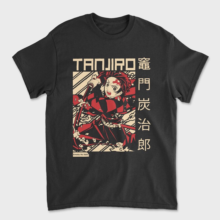 Tricou Barbati (Unisex), Tanjiro