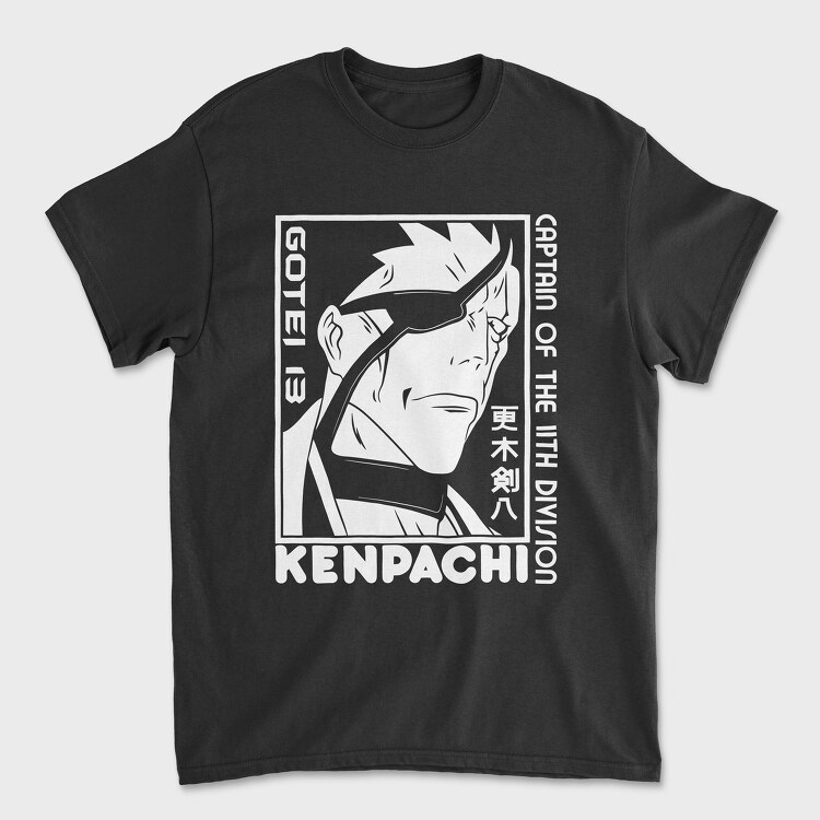 Tricou Barbati (Unisex), Zaraki Kenpachi