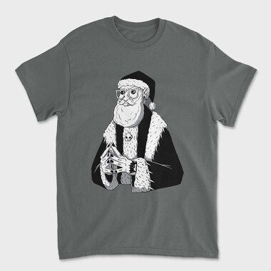 Tricou Barbati (Unisex), Goth Santa