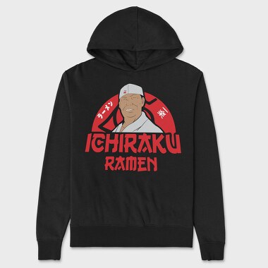 Ichiraku Ramen, Hanorac Oversize Barbati (Unisex)