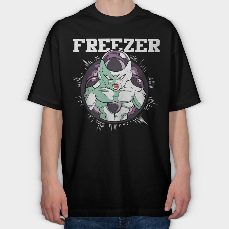 Jiren Demon Face, Tricou Oversize Barbati (Unisex)