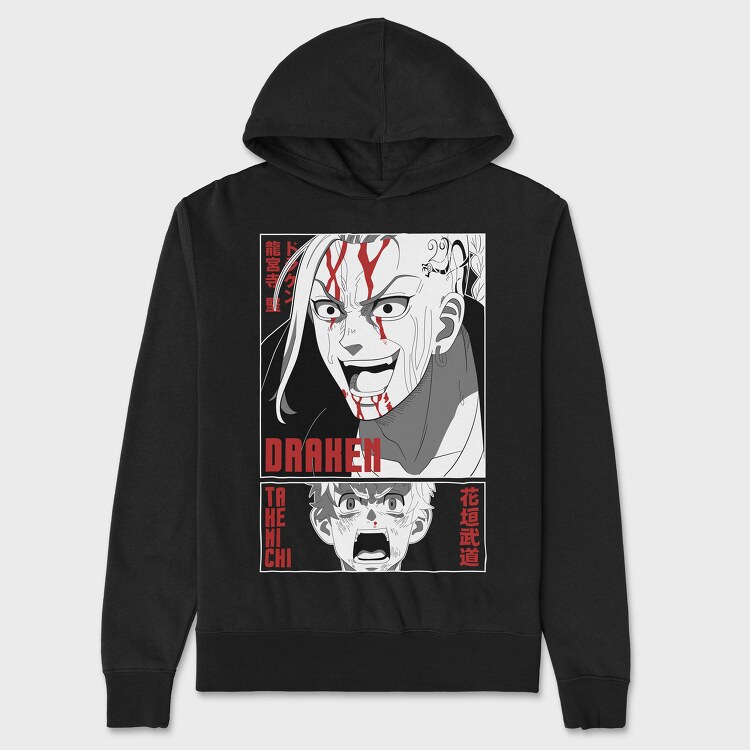 Tokyo Revengers 15, Hanorac Oversize Barbati (Unisex)