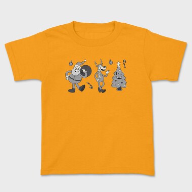 Tricou Copii, Christmas Cartoons Retro