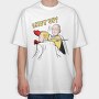 Shut Up Saitama, Tricou Oversize Barbati (Unisex)