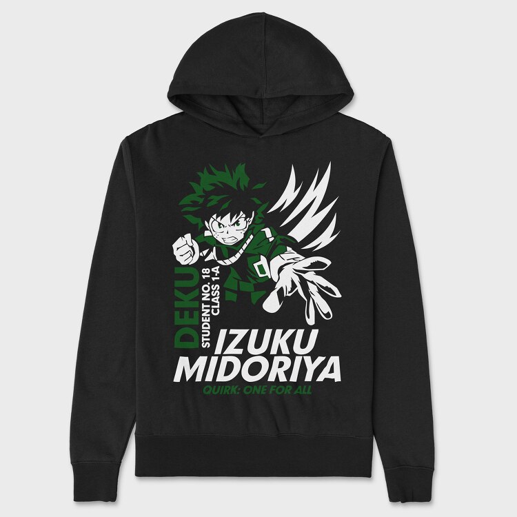 Hanorac Barbati (Unisex), Izuku Midoriya