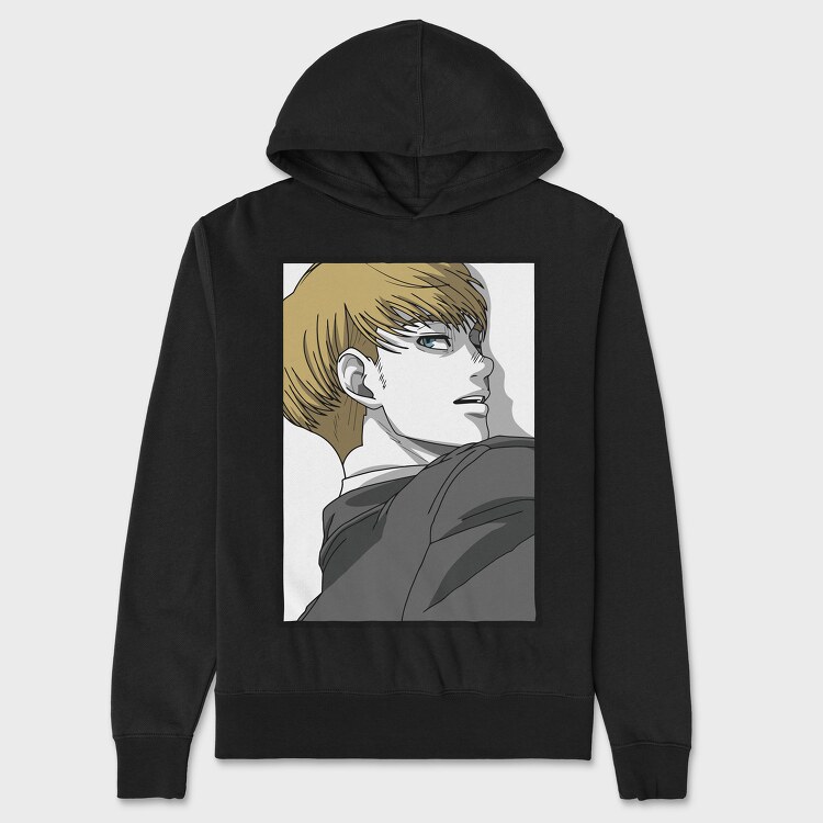 Attack on Titan 11, Hanorac Oversize Barbati (Unisex)