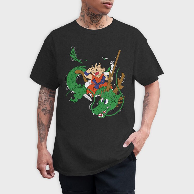 Dragon Warrior, Tricou Barbati (Unisex)