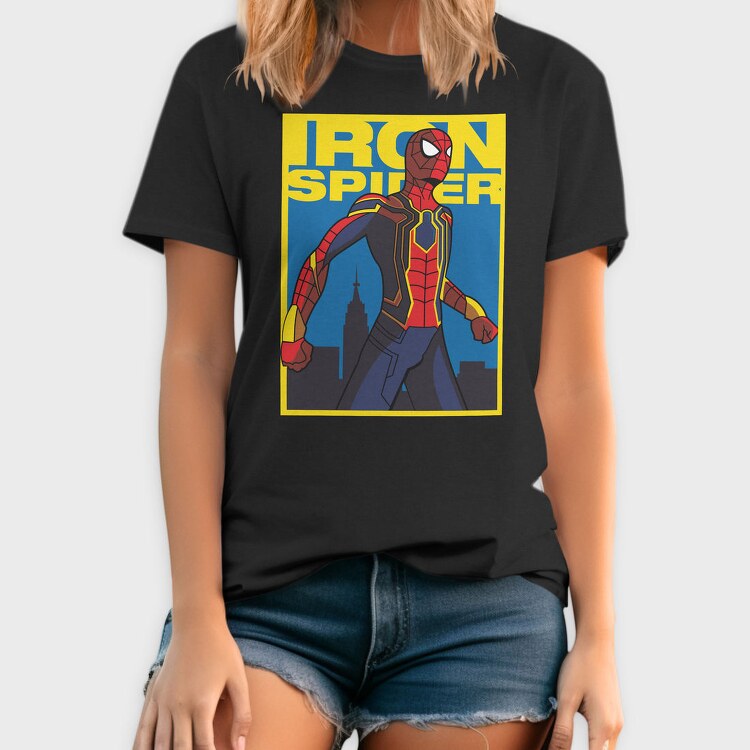 Iron Spider City, Tricou Barbati (Unisex)