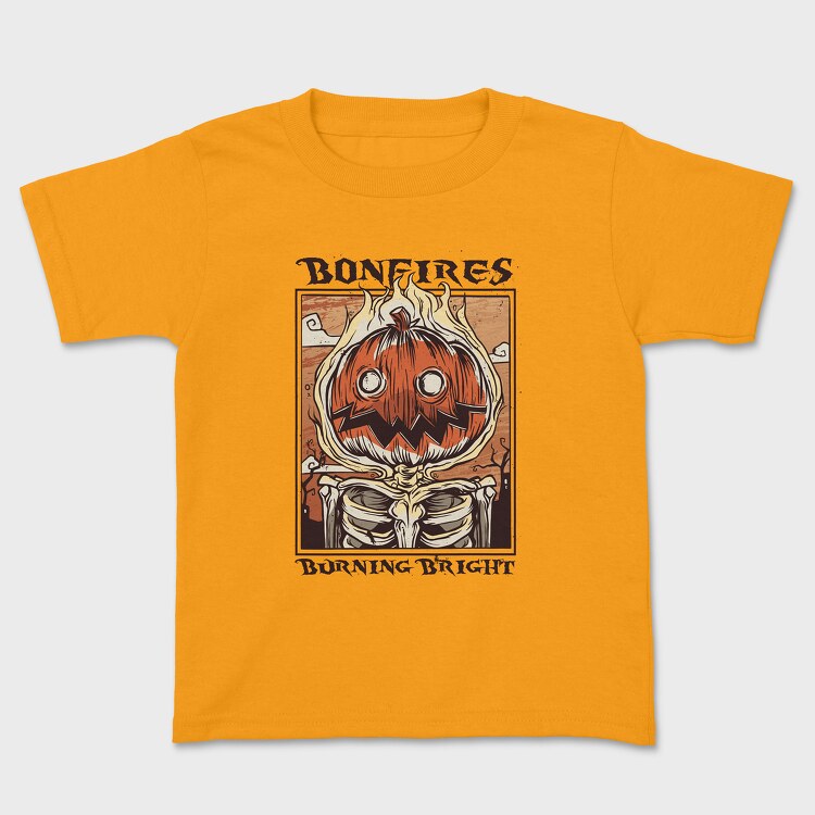 Bonfires Pumpking, Tricou Copii