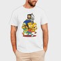 Skeleton Simpsons, Tricou Barbati (Unisex)