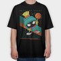 Tune Squad Jam 1, Tricou Oversize Barbati (Unisex)