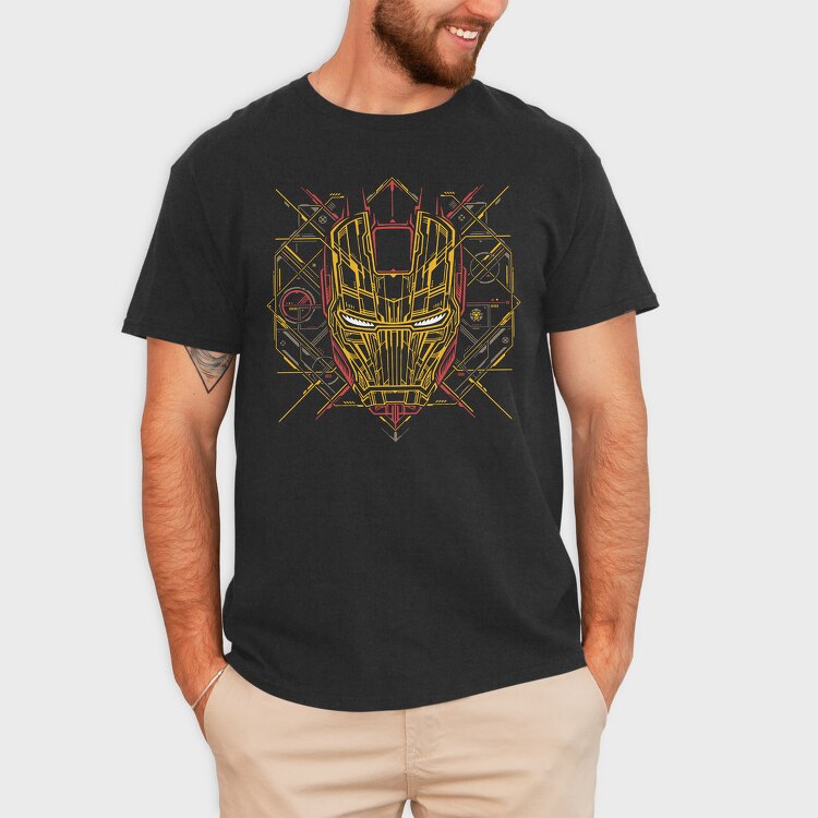 Ironman Helmet, Tricou Barbati (Unisex)
