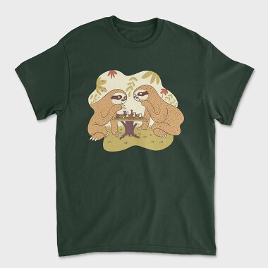 Tricou Barbati (Unisex), Sloths Chess