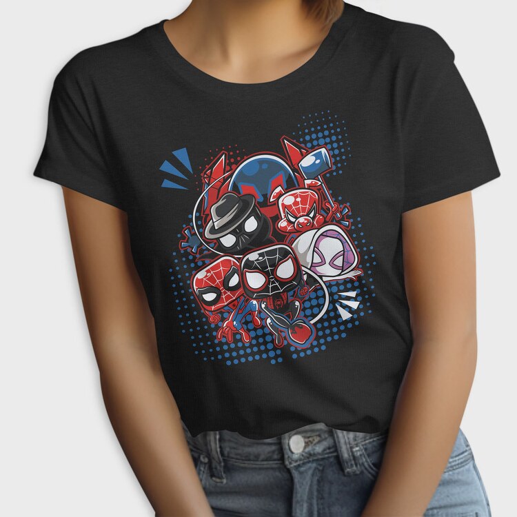 Spiderman Pop Art, Tricou Femei