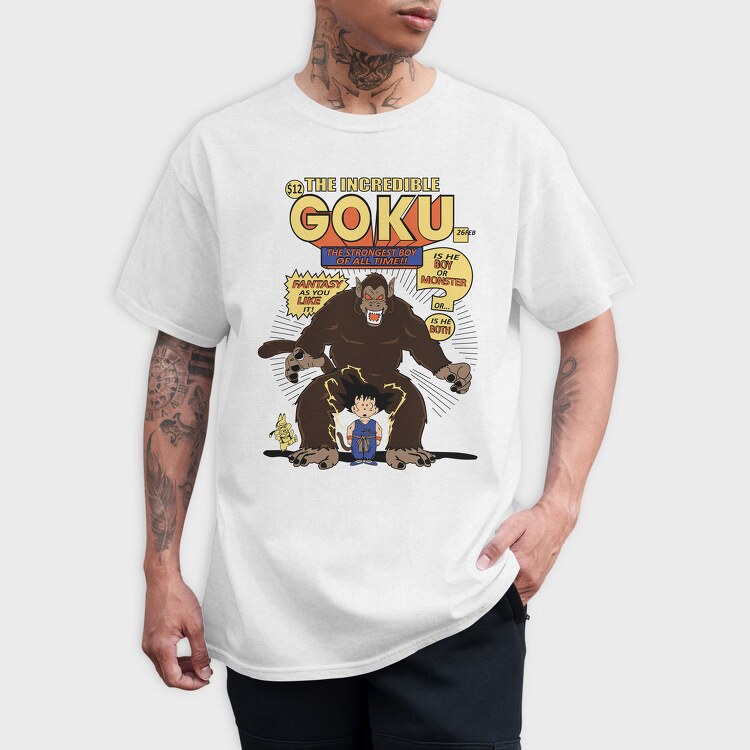 Goku Monster Boy, Tricou Barbati (Unisex)