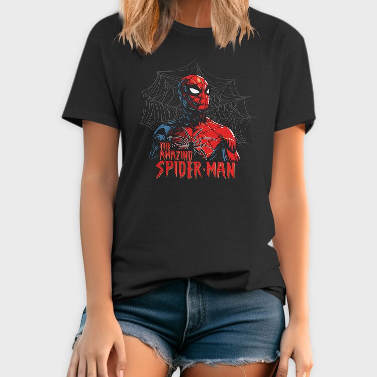Spiderman Web Spider, Tricou Barbati (Unisex)