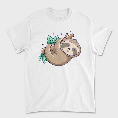 Cute Sloth 1, Tricou Barbati (Unisex)