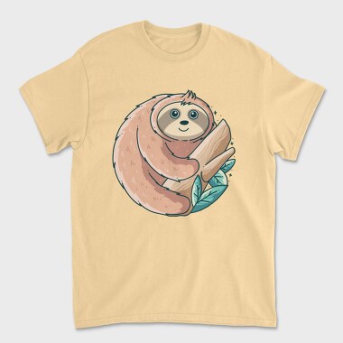 Cute Sloth 2, Tricou Barbati (Unisex)