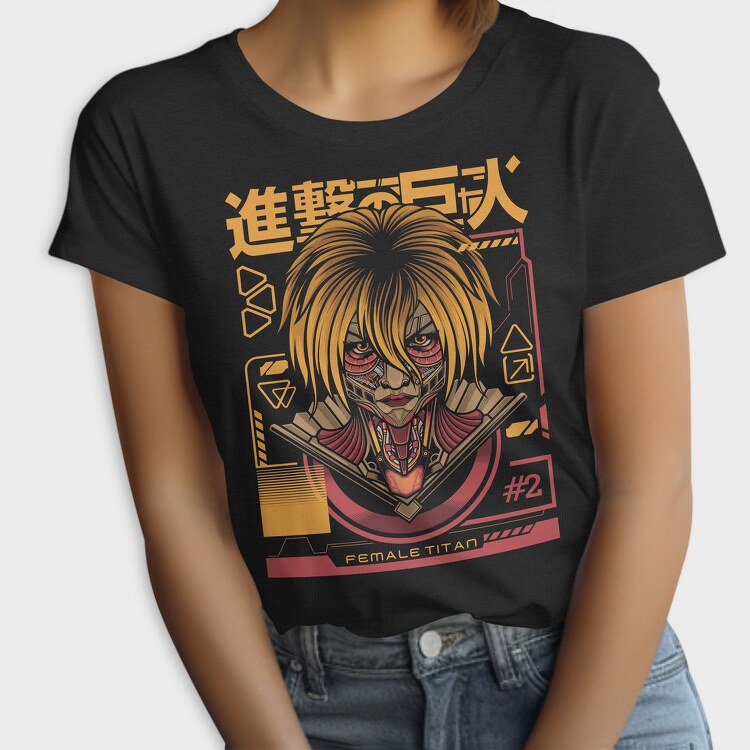 Female Titan 2, Tricou Femei