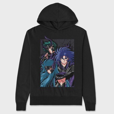 Saint Seiya Knights of the Zodiac 4, Hanorac Oversize Barbati (Unisex)