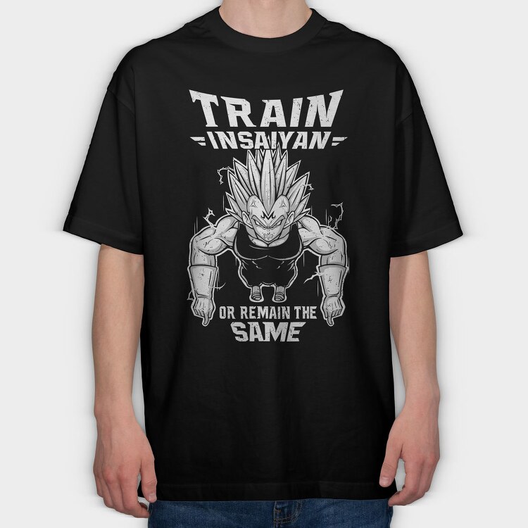 Vegeta Power Stance, Tricou Oversize Barbati (Unisex)