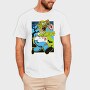 Zombie Donut Feast, Tricou Barbati (Unisex)
