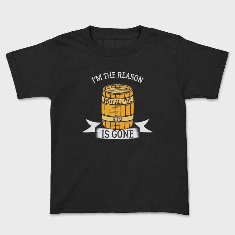 Why All the Rum Is Gone, Tricou Copii