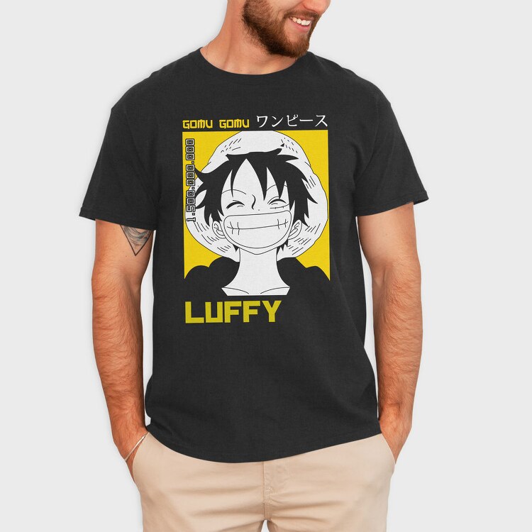 Gomu Gomu Luffy, Tricou Barbati (Unisex)