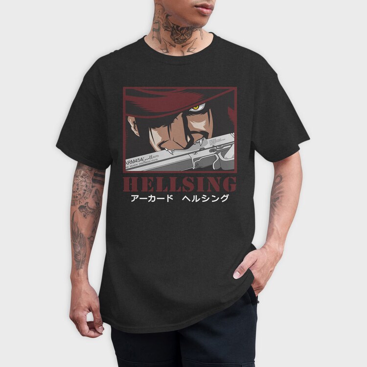 Hellsing 1, Tricou Barbati (Unisex)