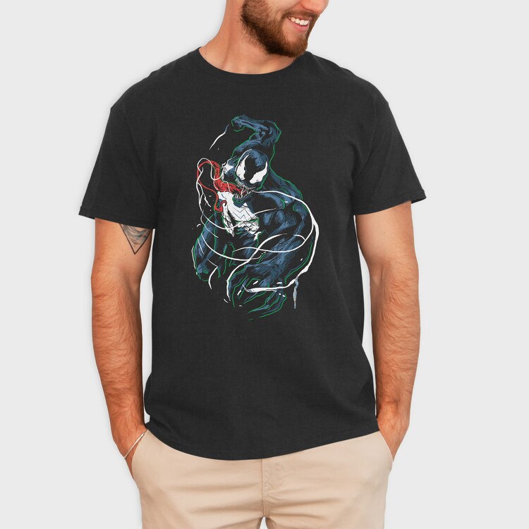 Venomous Grin 3, Tricou Barbati (Unisex)
