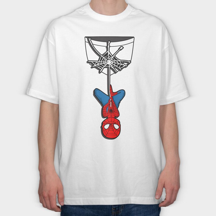 Spiderman Web Spinner, Tricou Oversize Barbati (Unisex)