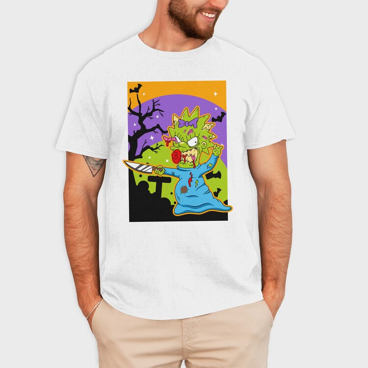 Zombie Party Knife, Tricou Barbati (Unisex)