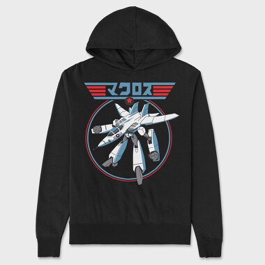 Robotech 4, Hanorac Oversize Barbati (Unisex)