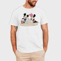 Mickey Minnie Sandcastle, Tricou Barbati (Unisex)