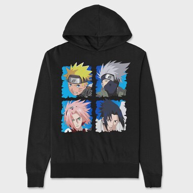 Naruto 58, Hanorac Oversize Barbati (Unisex)