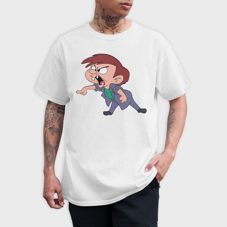 Angry Eddy, Tricou Barbati (Unisex)