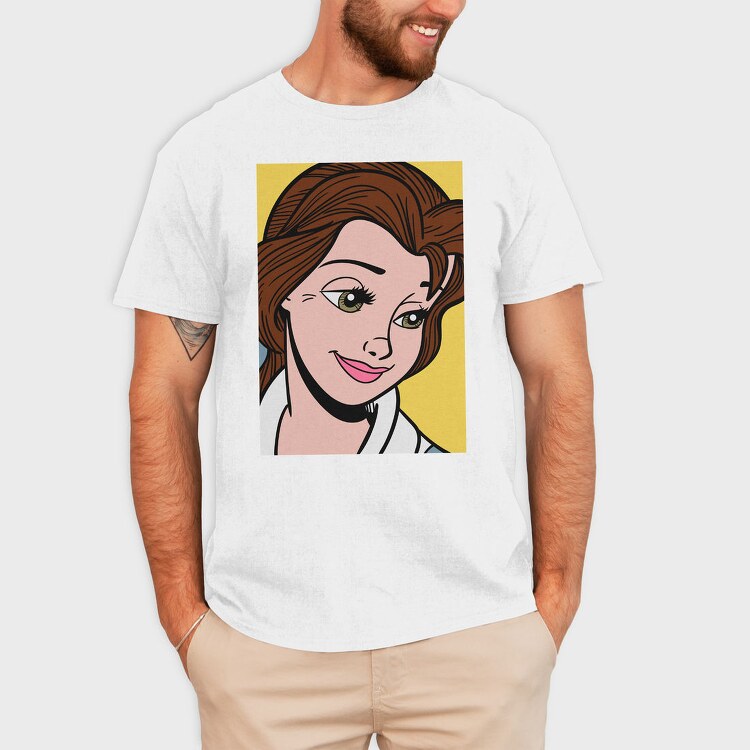 Pop Art Beauty 1, Tricou Barbati (Unisex)
