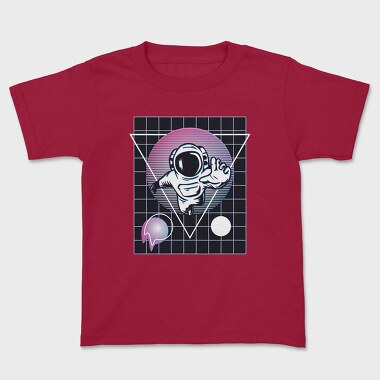 Astronaut Vaporwave, Tricou Copii
