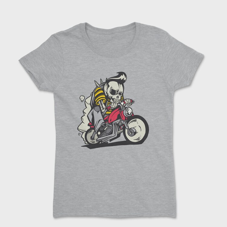 Skull Bike, Tricou Femei