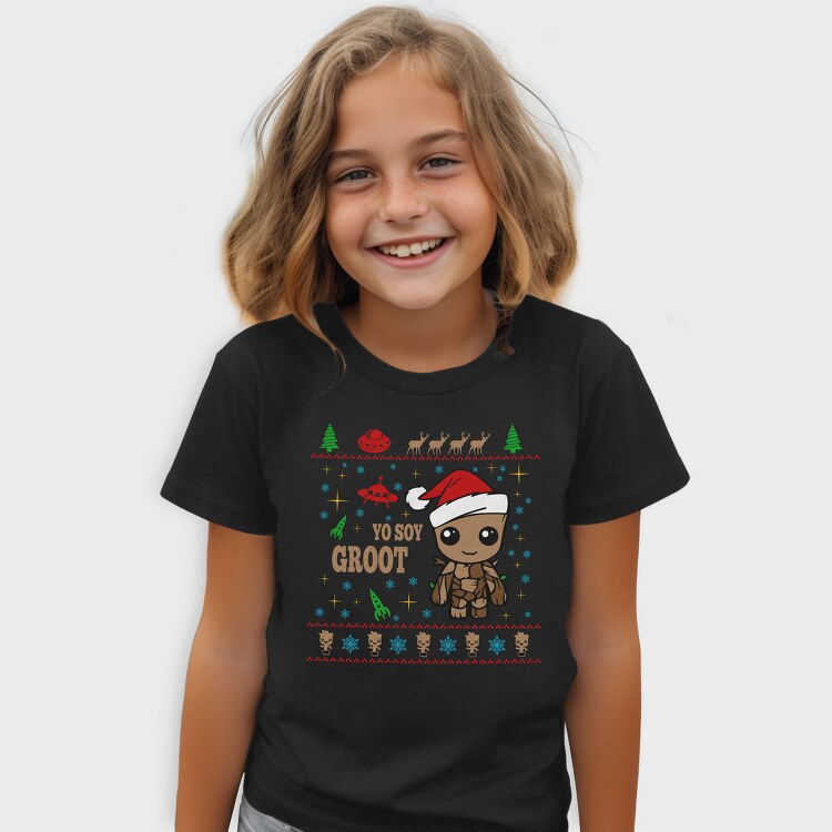 Grootmas Alien Xmas, Tricou Copii