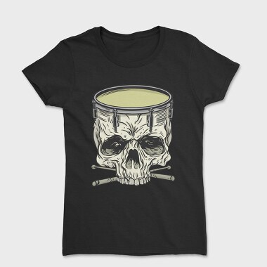 Tricou Femei, Skull drum