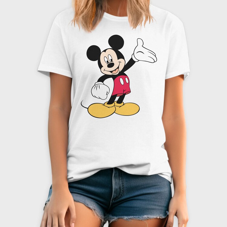 Mickey Mouse Wave, Tricou Barbati (Unisex)