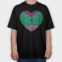 Witchcraft Heart, Tricou Oversize Barbati (Unisex)