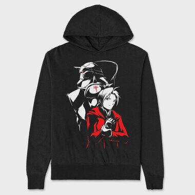 Fullmetal Alchemist, Hanorac Oversize Barbati (Unisex)