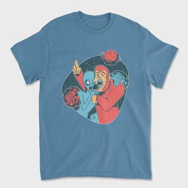 Alien Big Foot, Tricou Barbati (Unisex)