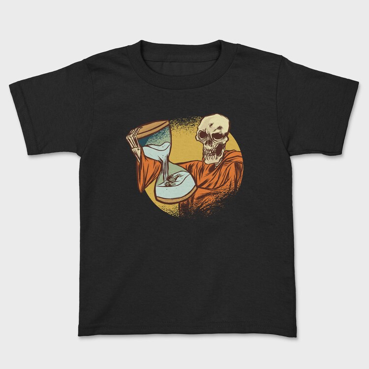 Tricou Copii, Death With Hourglass