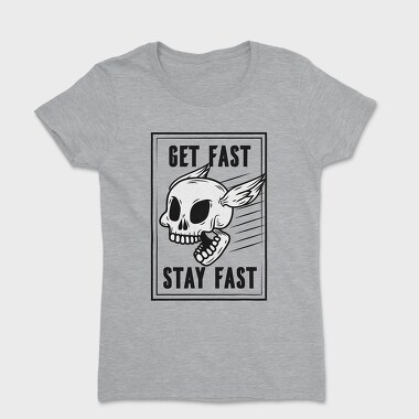 Tricou Femei, Fast Skull