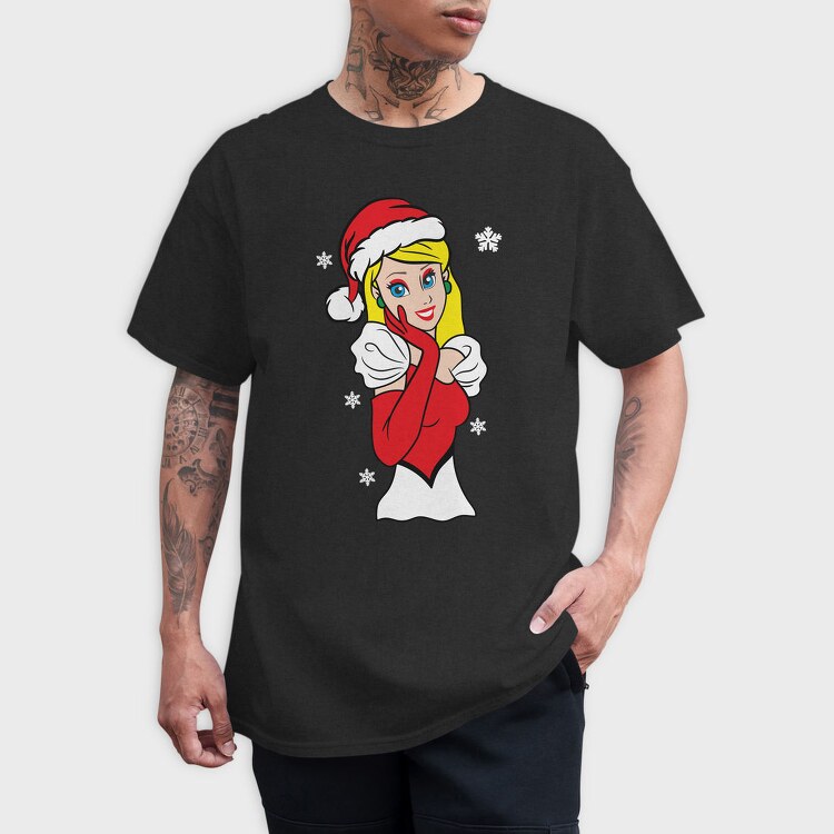 Christmas Cinderella, Tricou Barbati (Unisex)